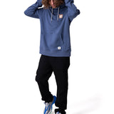 Poleron Hombre Graphic French Terry Azul