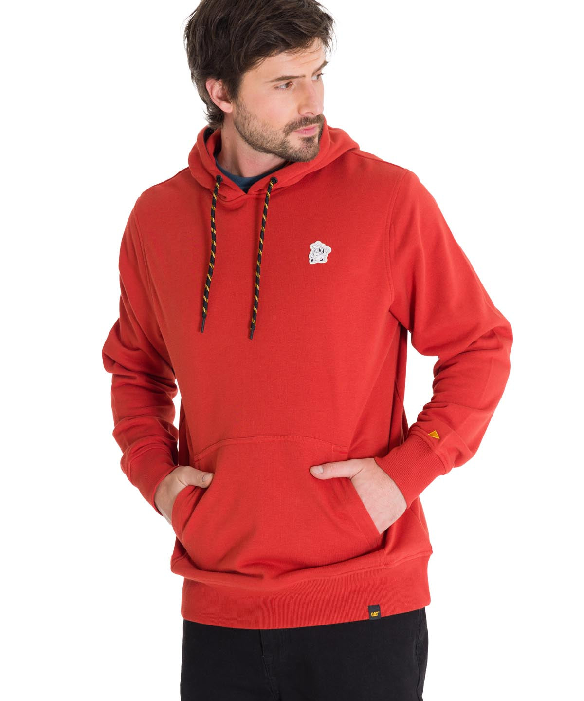 Polerón Manga Larga Unisex PREMIUM GRAPHIC PULLOVER Rojo Cat