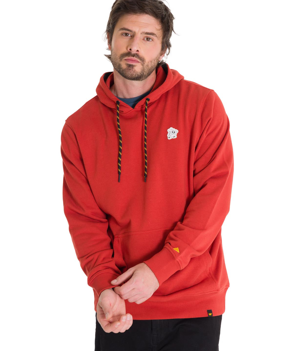 Polerón Manga Larga Unisex PREMIUM GRAPHIC PULLOVER Rojo Cat