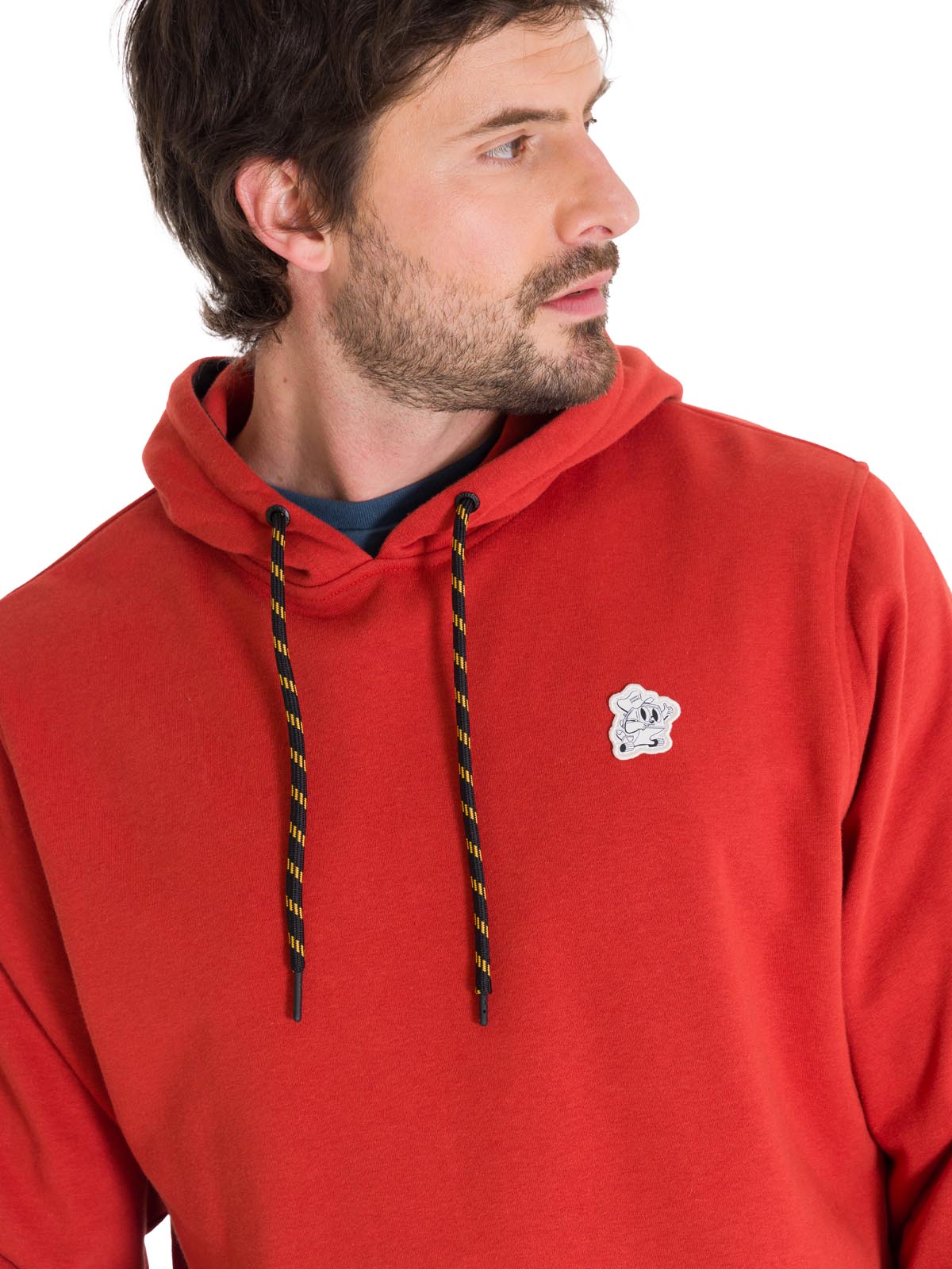 Polerón Manga Larga Unisex PREMIUM GRAPHIC PULLOVER Rojo Cat