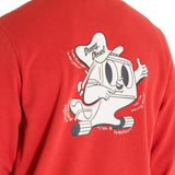 Polerón Manga Larga Unisex PREMIUM GRAPHIC PULLOVER Rojo Cat