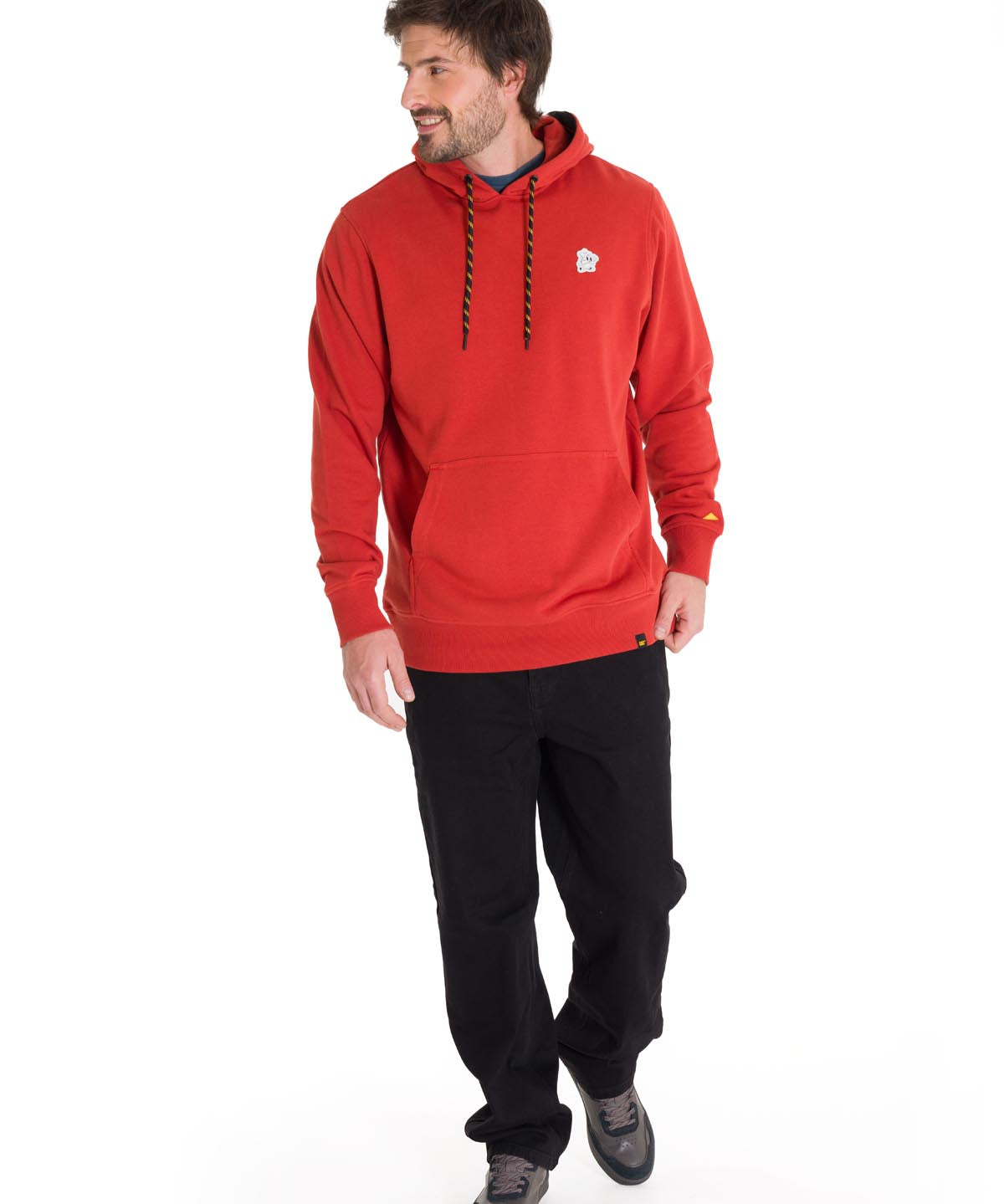 Polerón Manga Larga Unisex PREMIUM GRAPHIC PULLOVER Rojo Cat