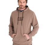 Polerón Manga Larga Hombre PREMIUM GRAPHIC PULLOVER Café Claro Cat