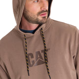 Polerón Manga Larga Hombre PREMIUM GRAPHIC PULLOVER Café Claro Cat