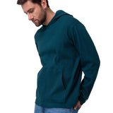 Polerón Con Gorro Hombre Waffle-Knit Verde Oscuro Cat