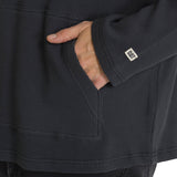 Polerón Con Gorro Hombre Waffle-Knit Grafito CAT