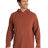 Polerón Con Gorro Hombre Waffle-Knit Terracota CAT