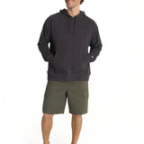 Polerón Con Gorro Hombre Relax French Terry Grafito CAT