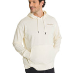 Polerón Con Gorro Hombre Relax French Terry Blanco CAT