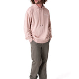 Poleron Hombre Relaxed French Terry Rosado