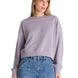 Polerón Crewneck Mujer Relaxed French Terry Lila CAT
