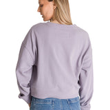 Polerón Crewneck Mujer Relaxed French Terry Lila CAT