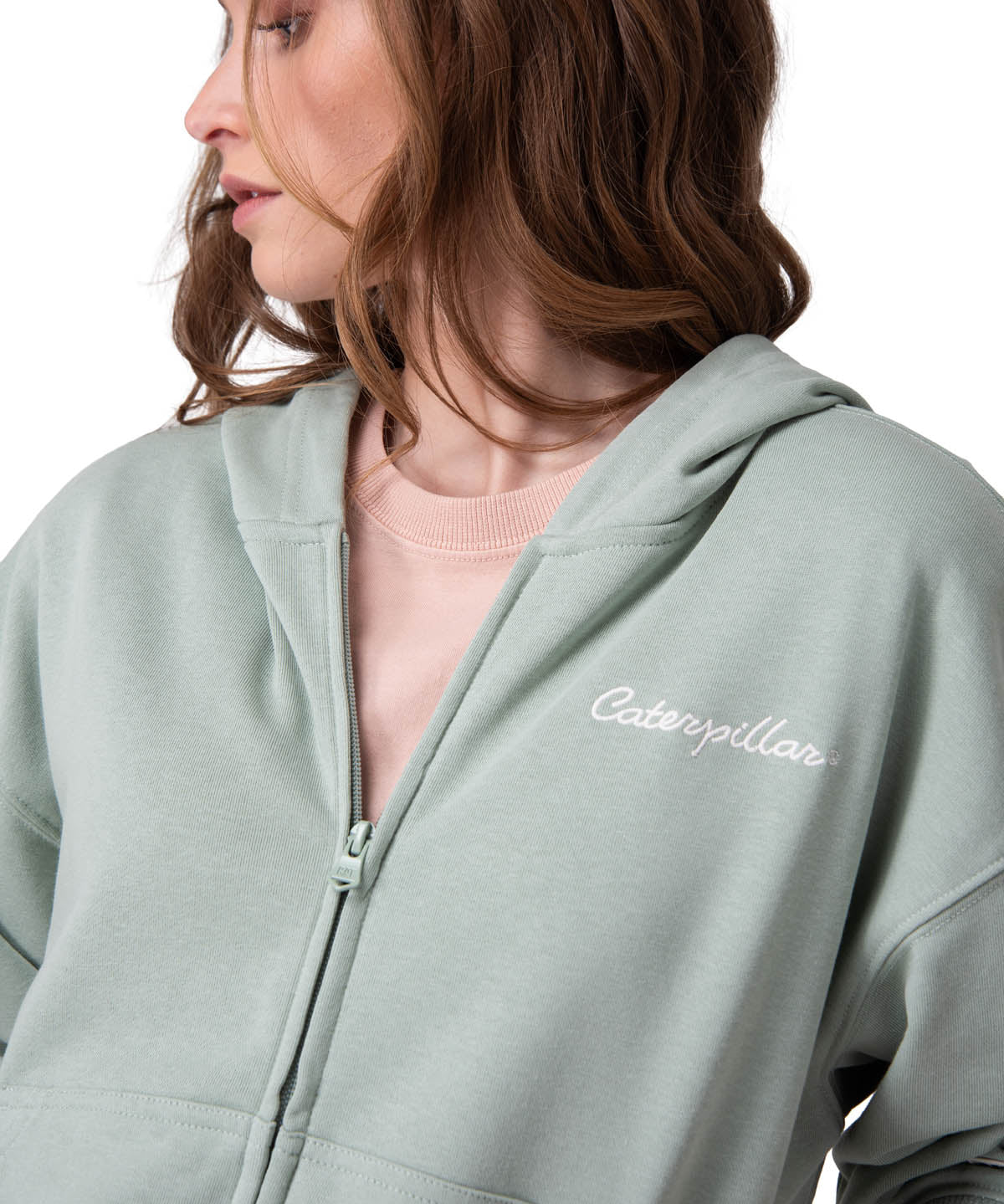 Poleron Mujer W Relaxed French Ter Verde