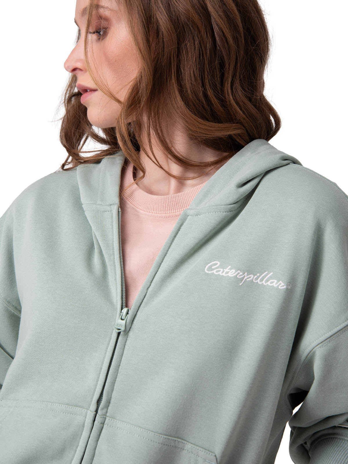Poleron Mujer W Relaxed French Ter Verde