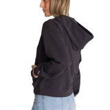 Polerón Crewneck Mujer Relaxed French Terry Negro CAT