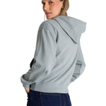 Polerón Crewneck Mujer Relaxed French Terry Celeste CAT