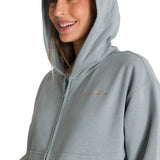 Polerón Crewneck Mujer Relaxed French Terry Celeste CAT