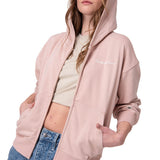 Poleron Mujer W Relaxed French Ter Rosado