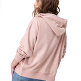 Poleron Mujer W Relaxed French Ter Rosado