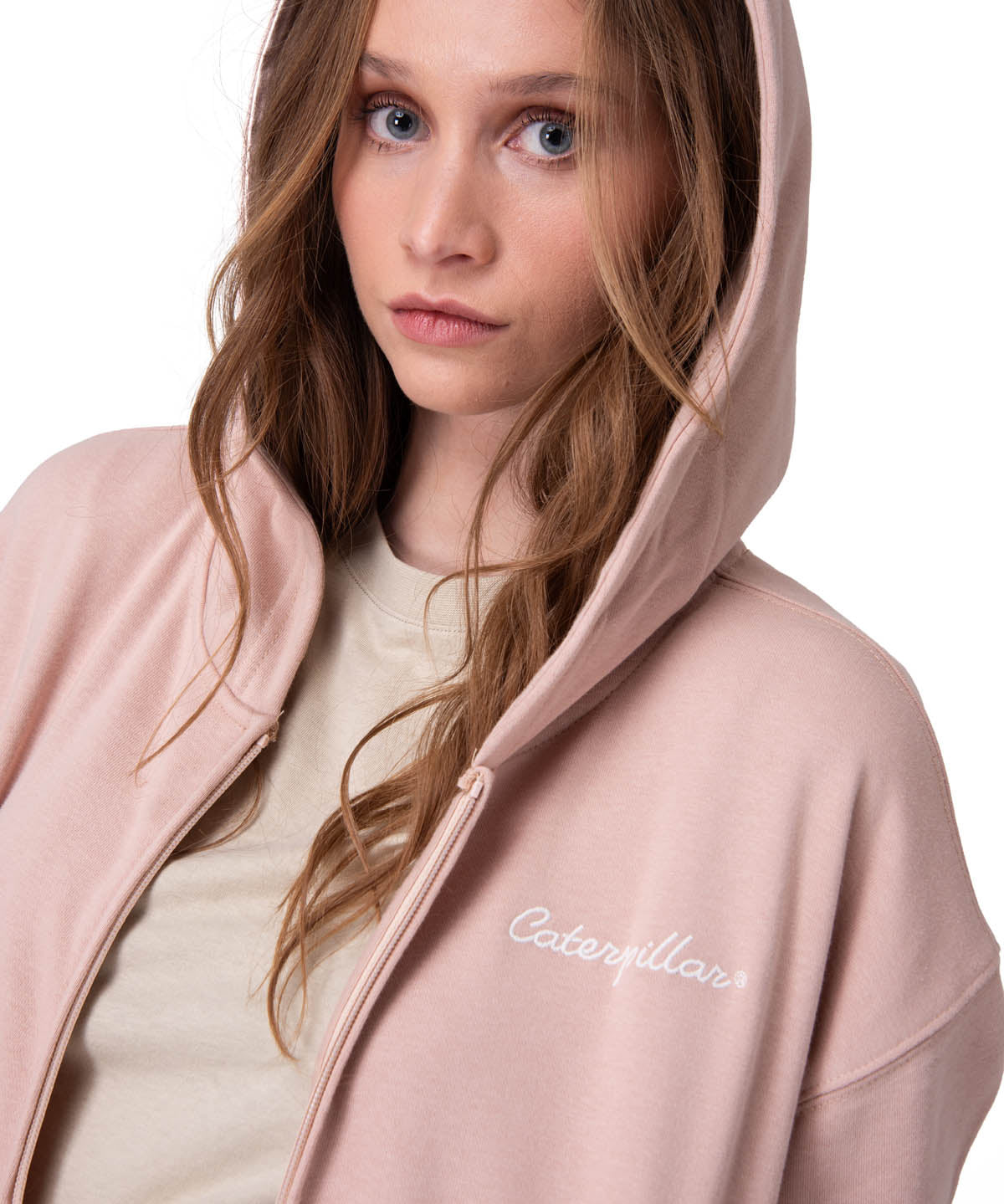 Poleron Mujer W Relaxed French Ter Rosado