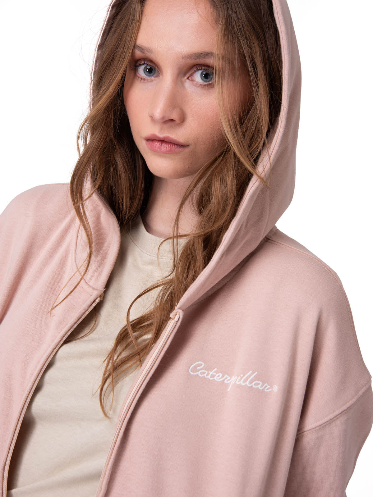 Poleron Mujer W Relaxed French Ter Rosado