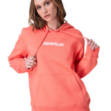 Poleron Mujer W Fleece Caterpillar Rosado