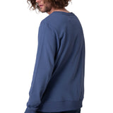 Poleron Hombre Cat Patch French Ter Azul