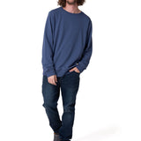 Poleron Hombre Cat Patch French Ter Azul