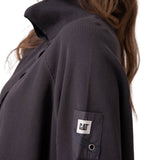 Poleron Mujer Waffle Pull-Over Negro