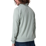 Poleron Hombre Quarter Zip Cozy Pul Verde
