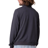 Poleron Hombre Quarter Zip Cozy Pul Negro