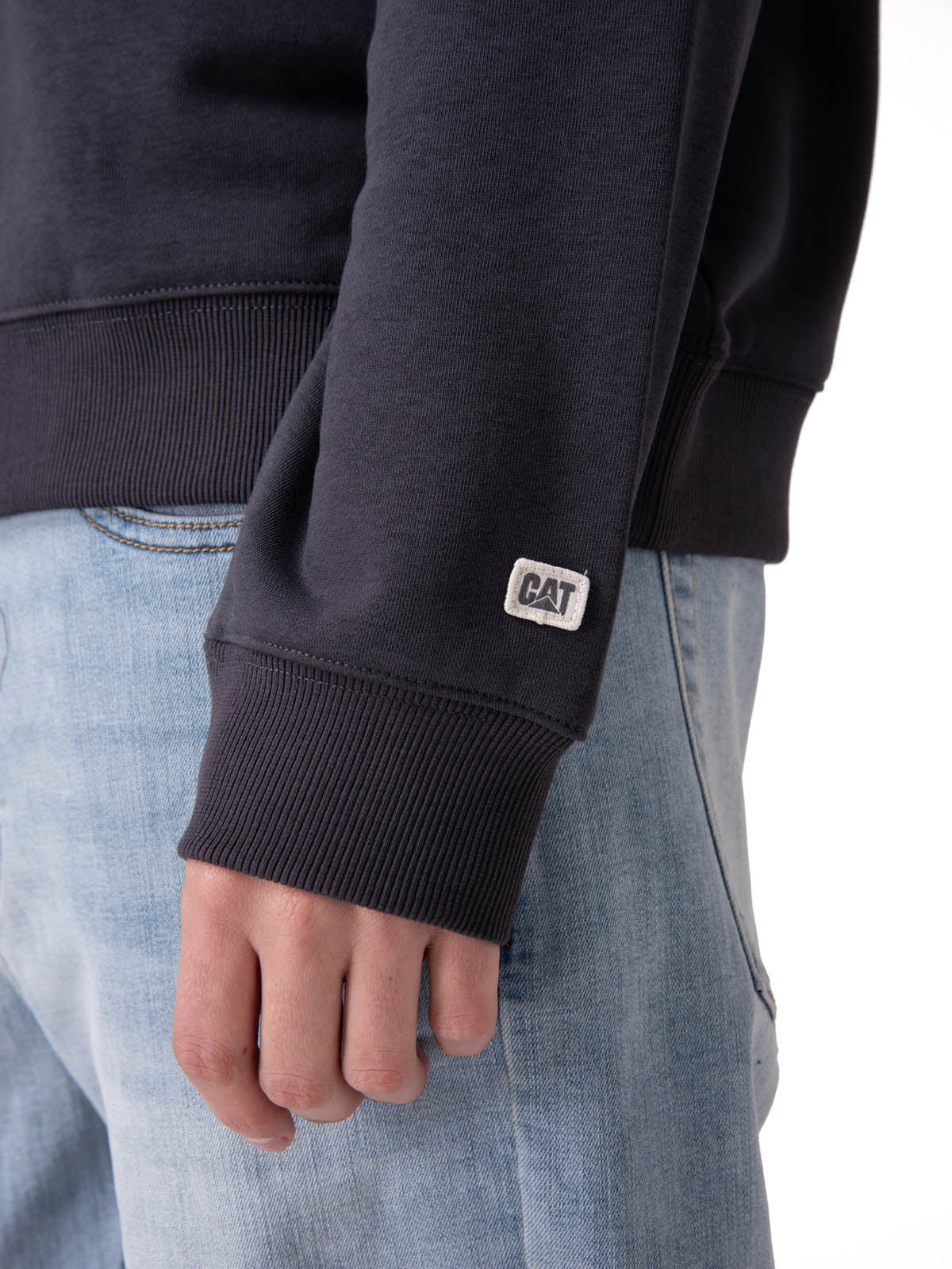 Poleron Hombre Quarter Zip Cozy Pul Negro