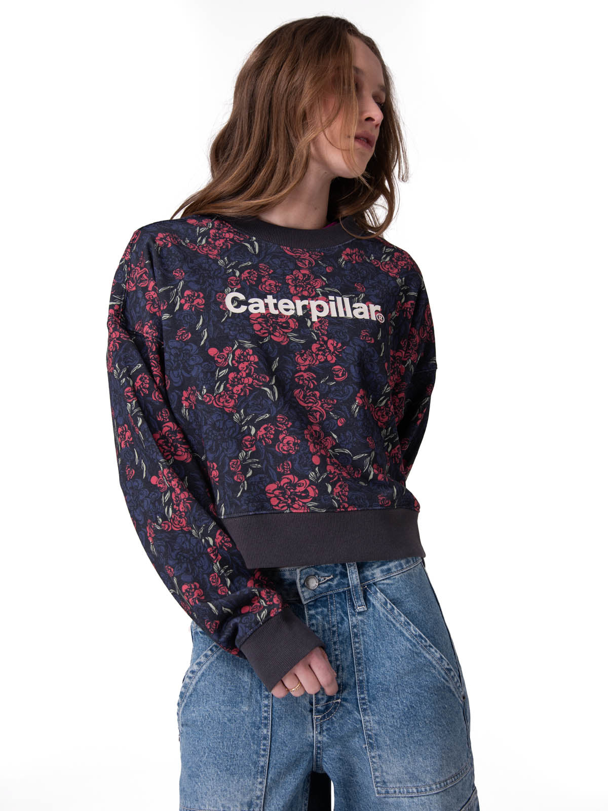 Poleron Mujer Relaxed Caterpillar Multicolor
