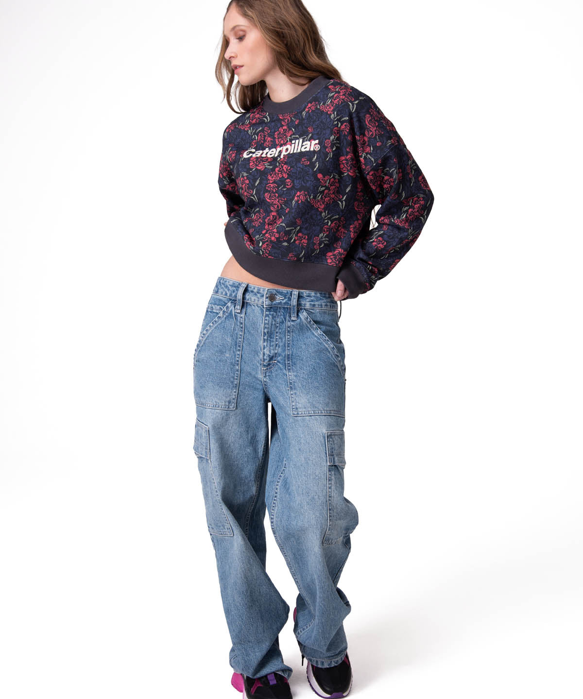 Poleron Mujer Relaxed Caterpillar Multicolor