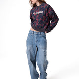 Poleron Mujer Relaxed Caterpillar Multicolor