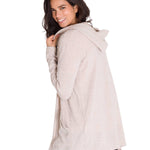 Sweater Casual Mujer HACCI SWEATER CARDIGAN Blanco CAT