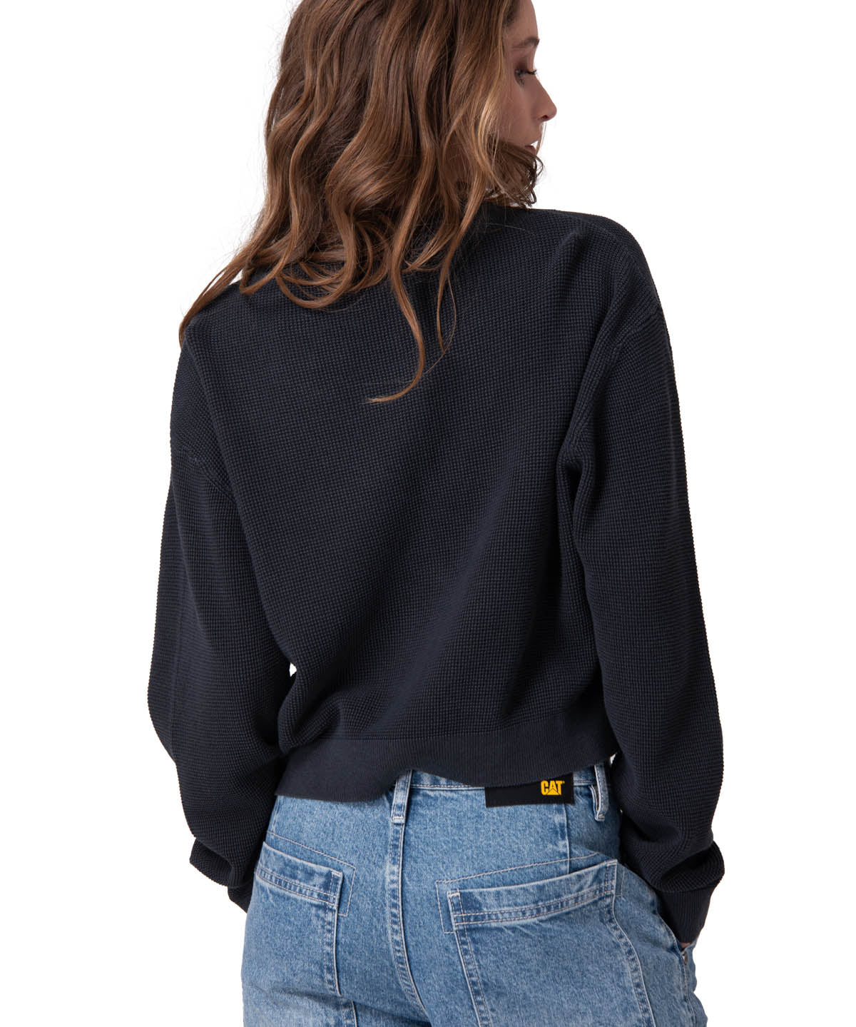 Sweater Mujer Full Fashion Cardiga Negro