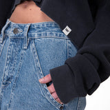 Sweater Mujer Full Fashion Cardiga Negro