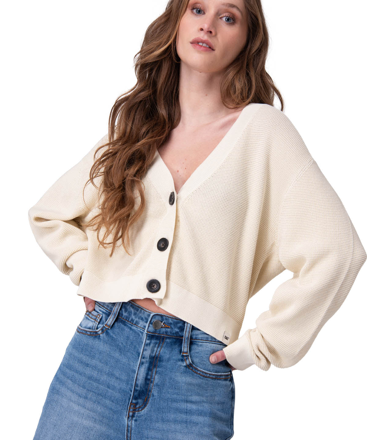 Sweater Mujer Full Fashion Cardiga Rosado