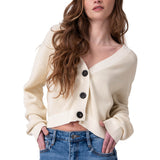 Sweater Mujer Full Fashion Cardiga Rosado