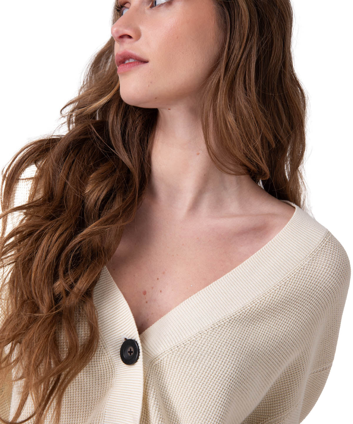 Sweater Mujer Full Fashion Cardiga Rosado