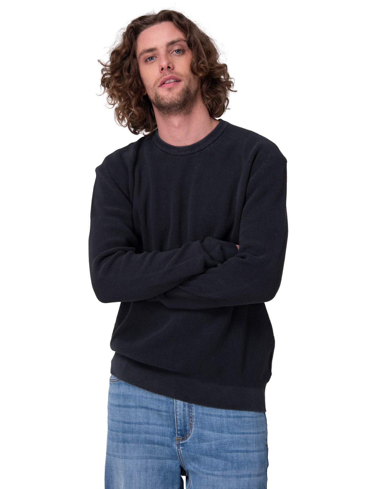 Sweater Hombre Full Fashion Pullove Negro