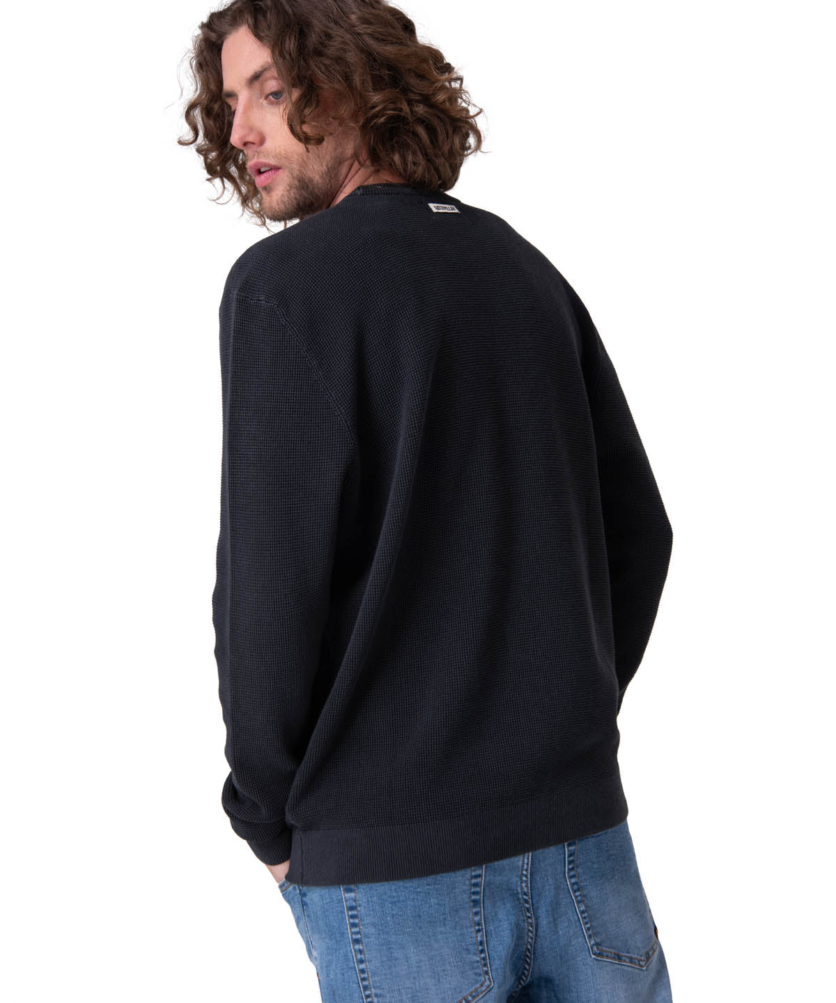Sweater Hombre Full Fashion Pullove Negro