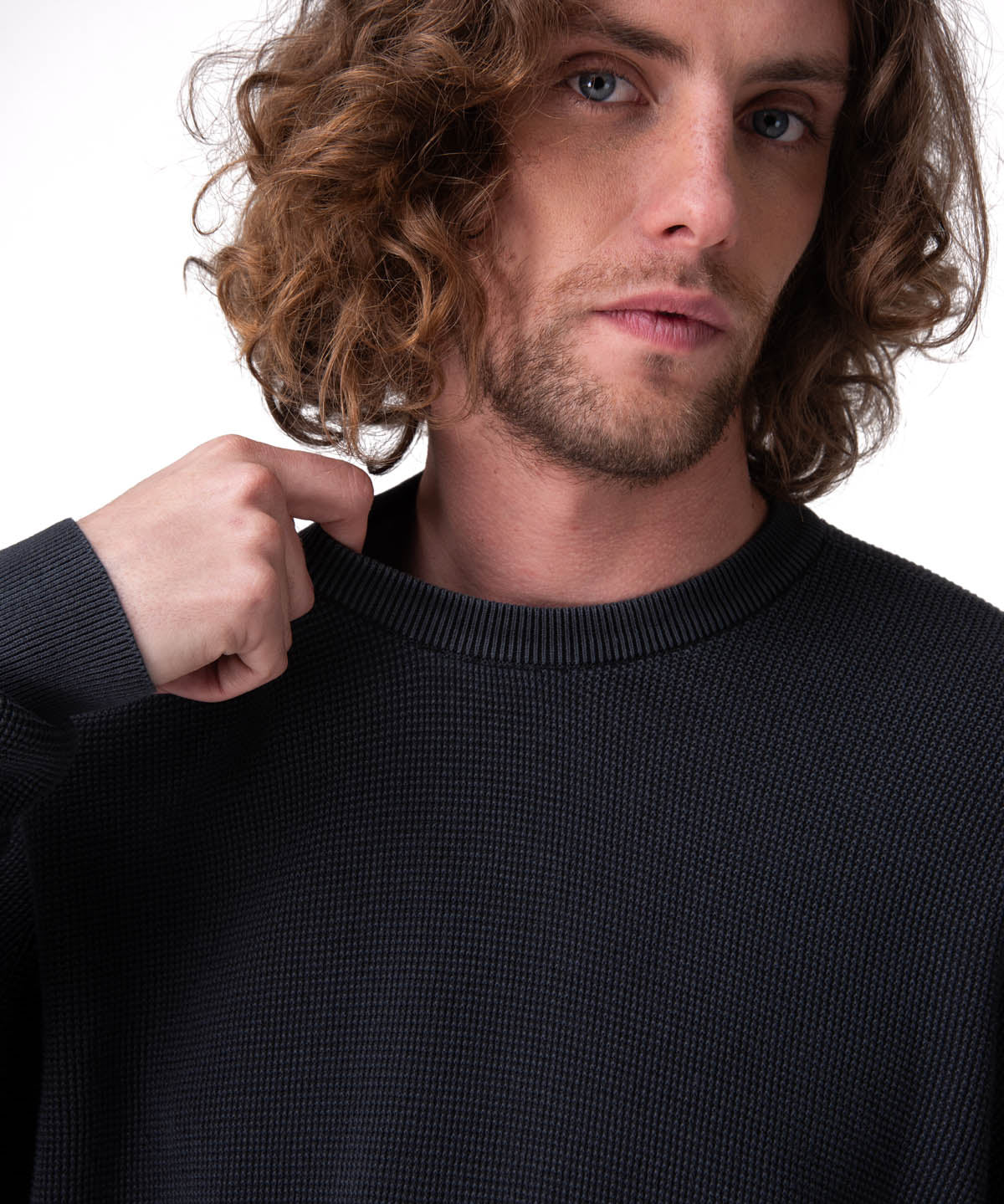 Sweater Hombre Full Fashion Pullove Negro