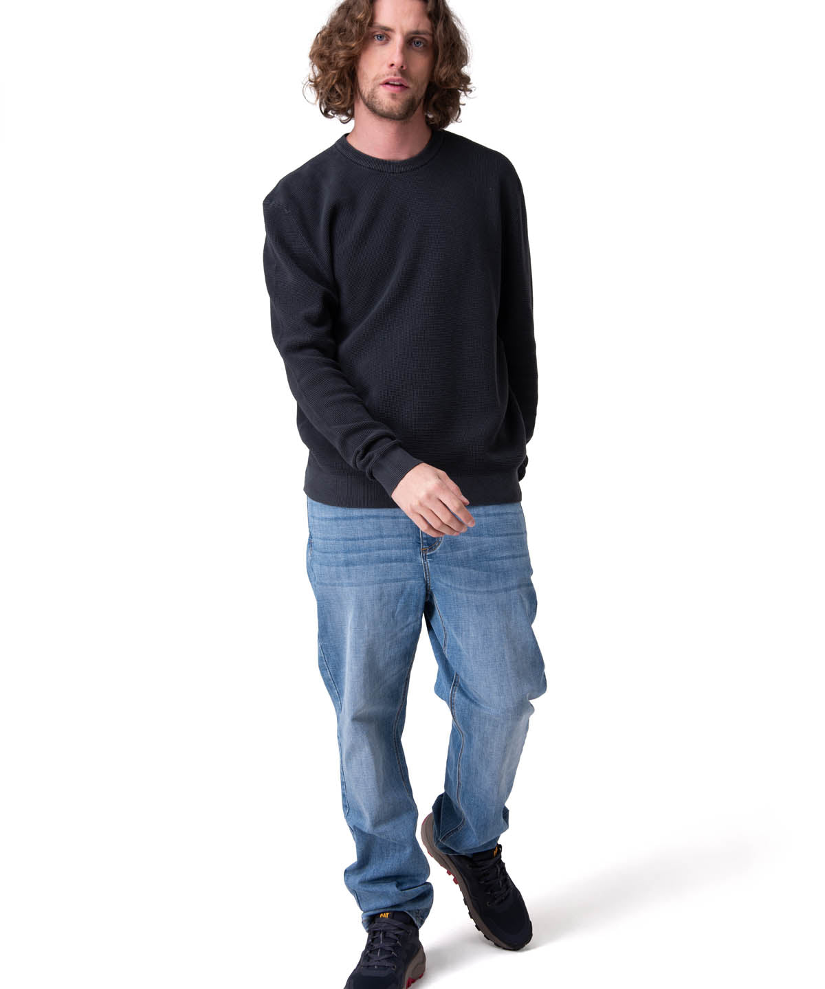Sweater Hombre Full Fashion Pullove Negro