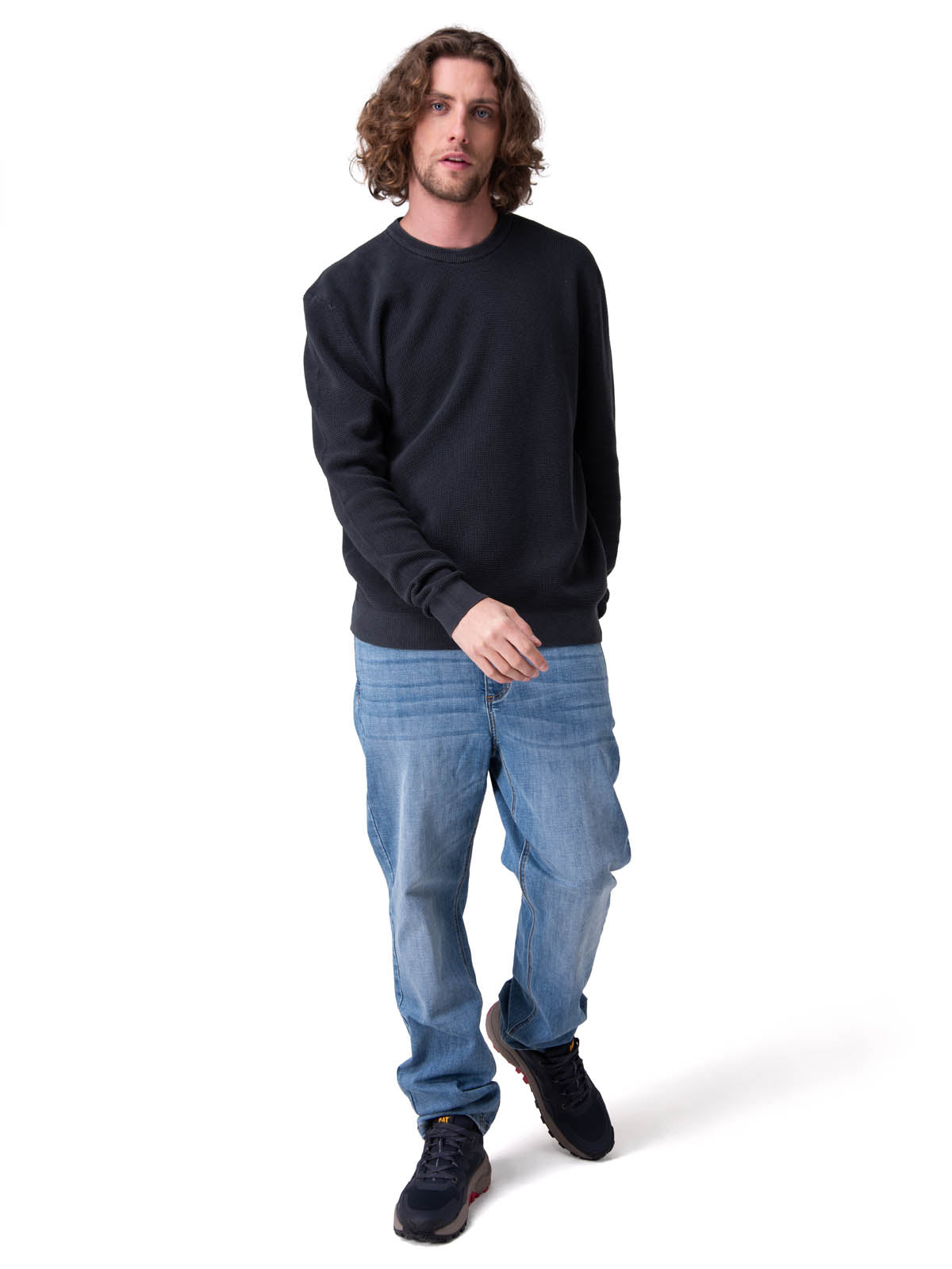 Sweater Hombre Full Fashion Pullove Negro