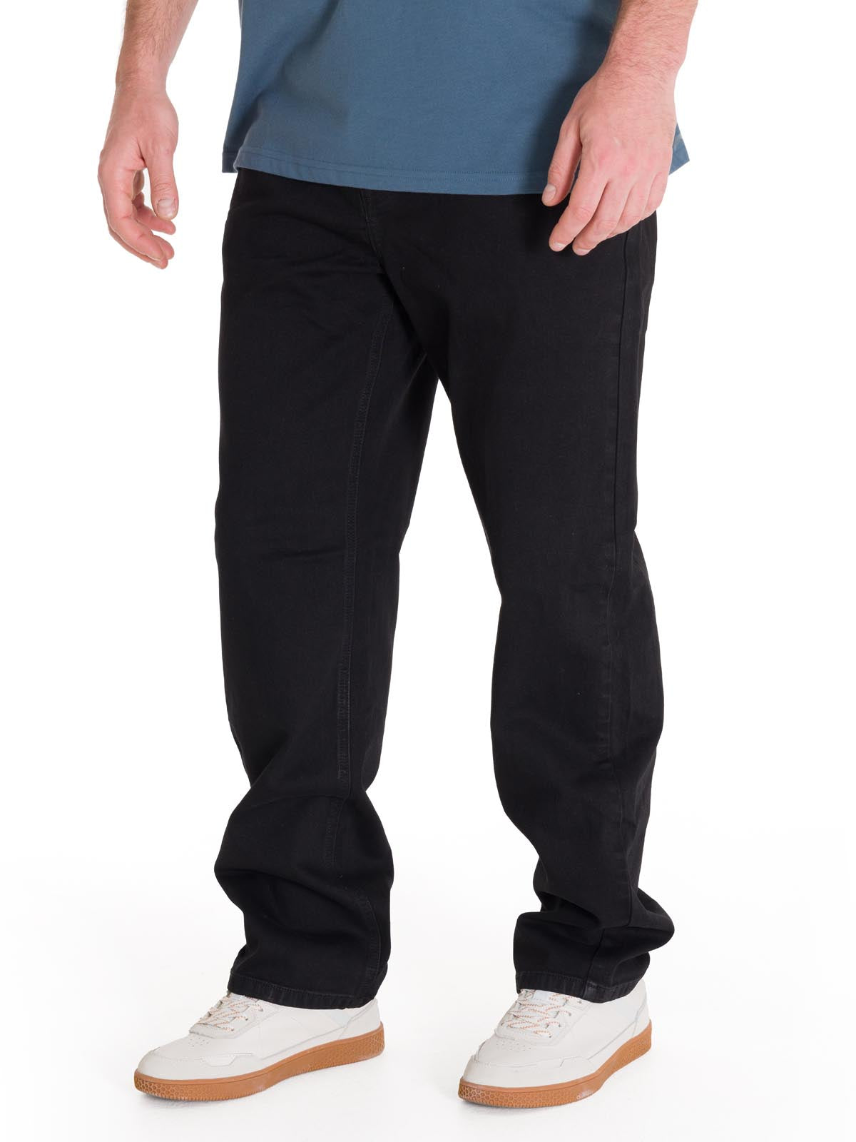 Jeans Stretch Hombre Triblend Denim Original Negro Cat