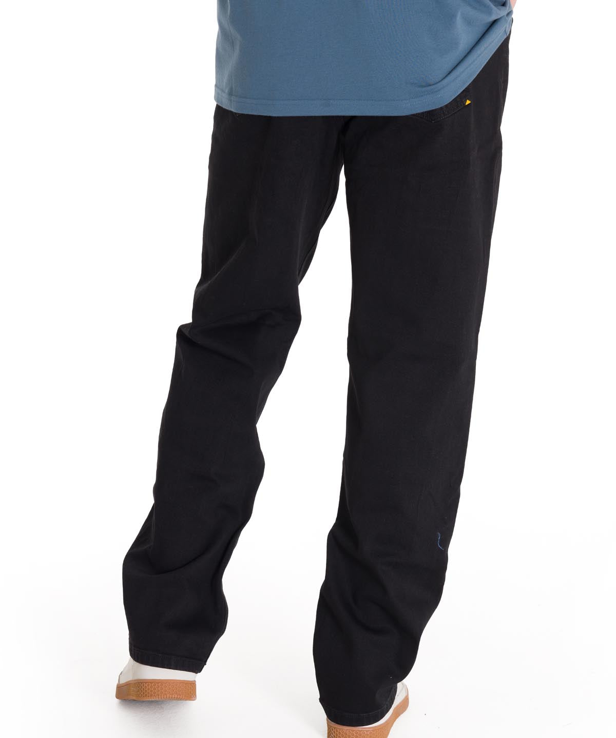 Jeans Stretch Hombre Triblend Denim Original Negro Cat