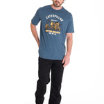 Jeans Stretch Hombre Triblend Denim Original Negro Cat