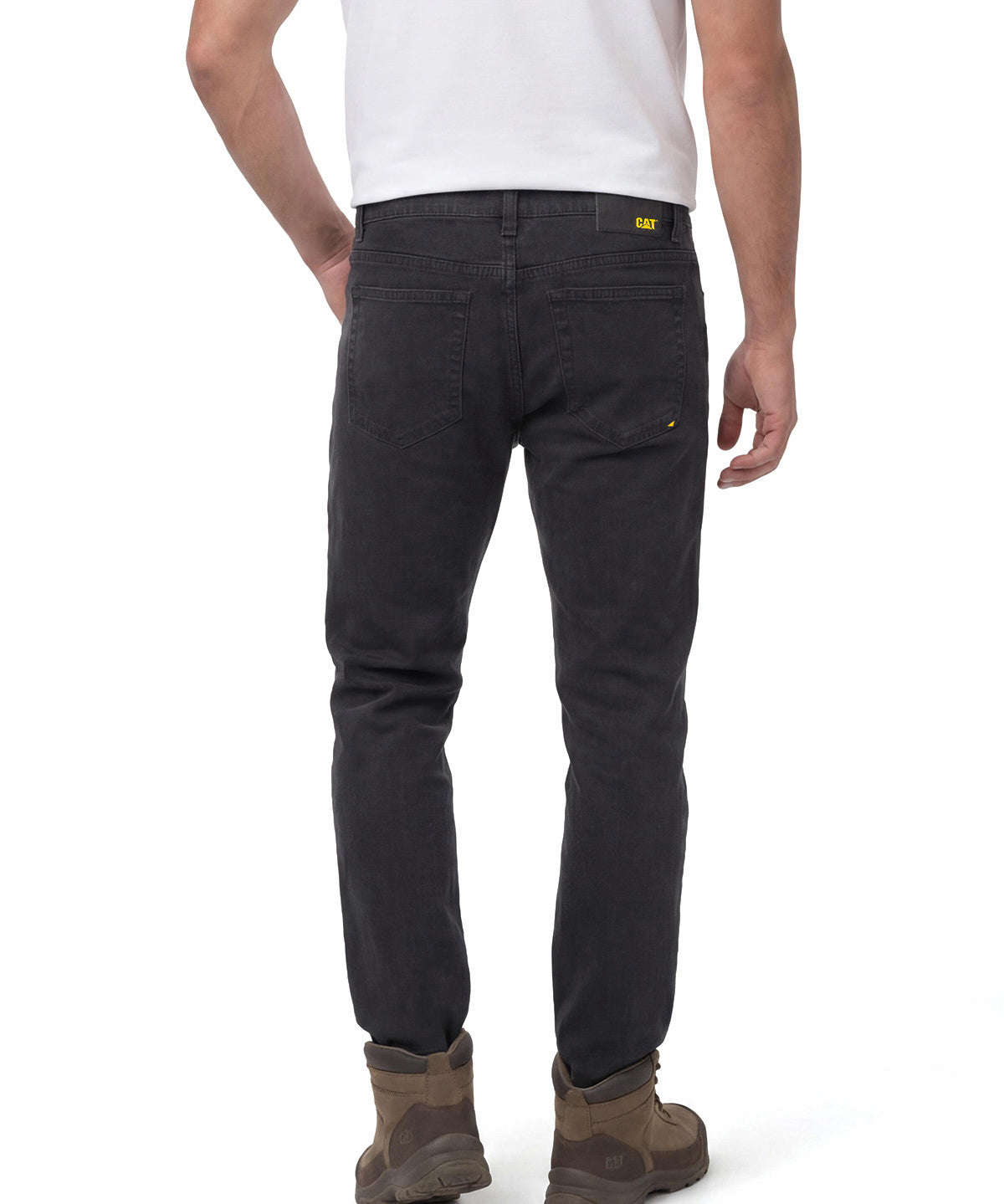 Jeans Hombre Triblend Stretch Denim Skinny Negro Cat